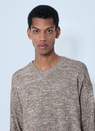 Maison Margiela V-neck Knit Sweater