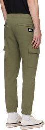 AAPE by A Bathing Ape Khaki 'AAPENOW' Moonface Cargo Sweatpants