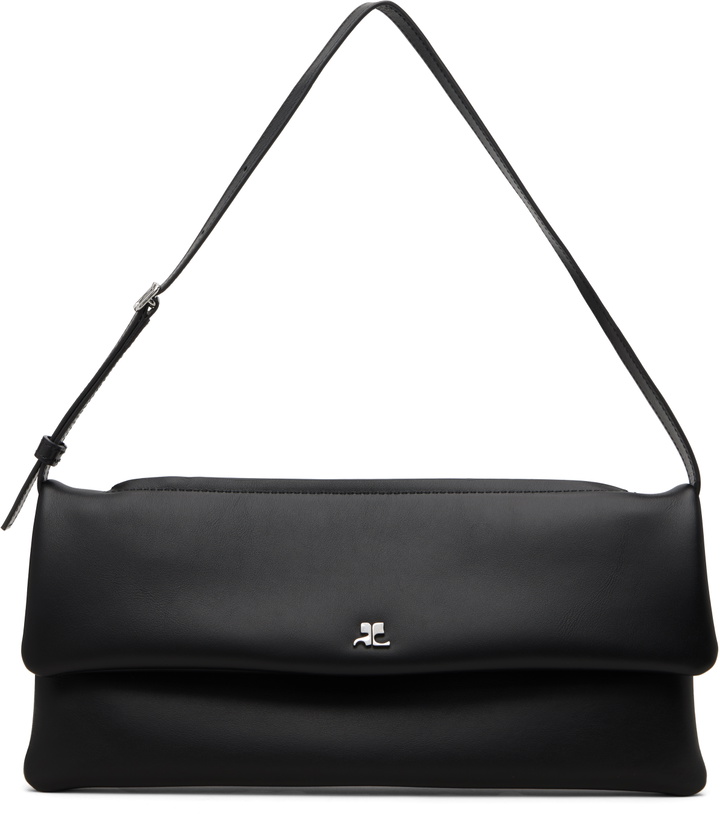 Photo: Courrèges Black Cuff Leather Clutch