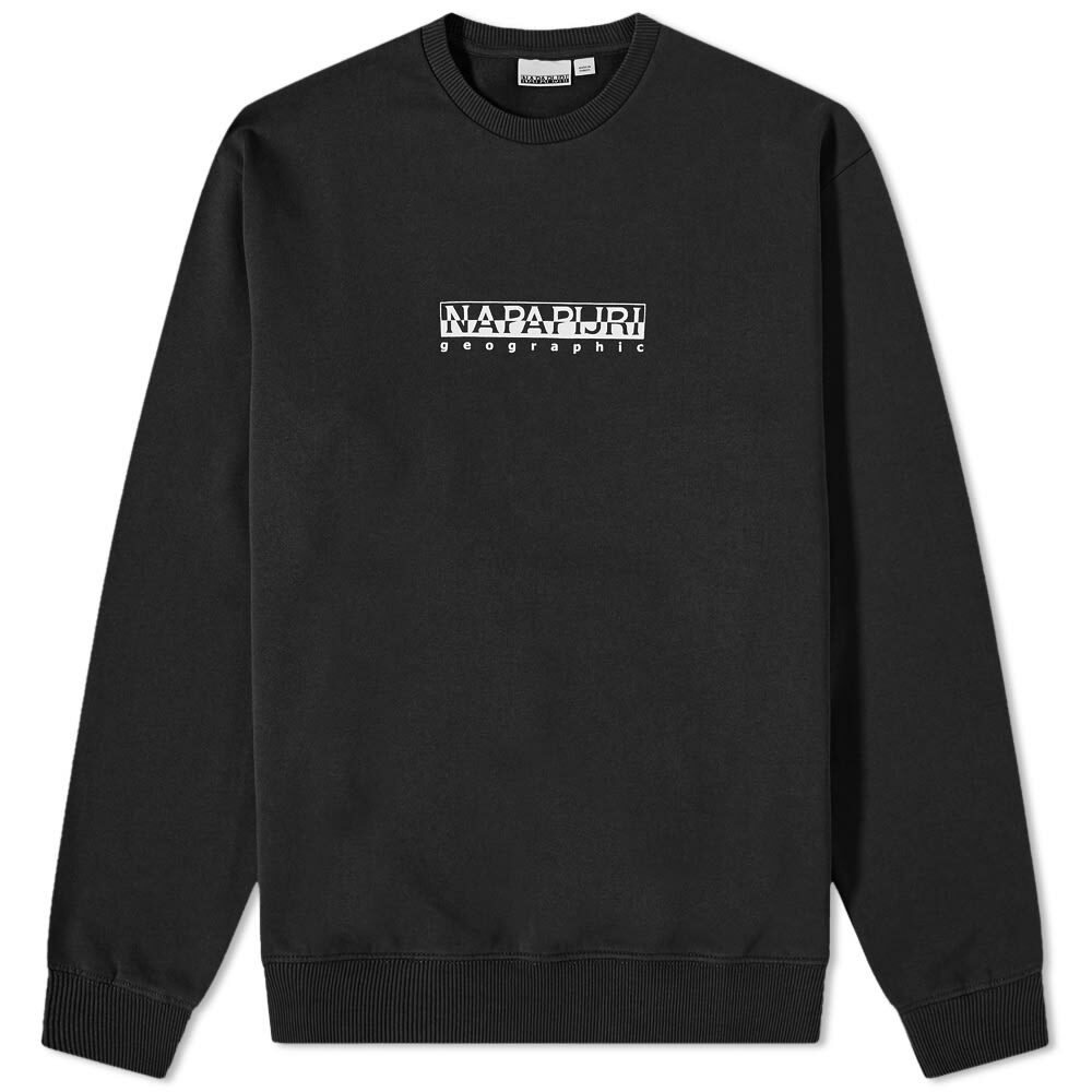 Napapijri Black Cotton Men Sweatshirt main image 1