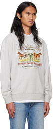 Levi's Gray Relaxed Graphic Sweatshirt