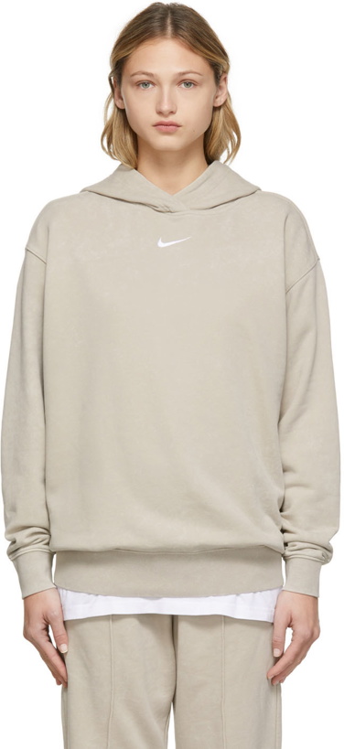 Photo: Nike Beige Wash Hoodie