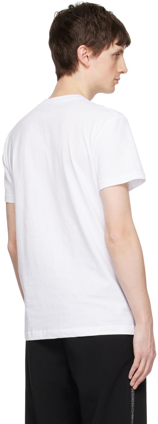 Versace Jeans Couture White V-Emblem Garden T-Shirt