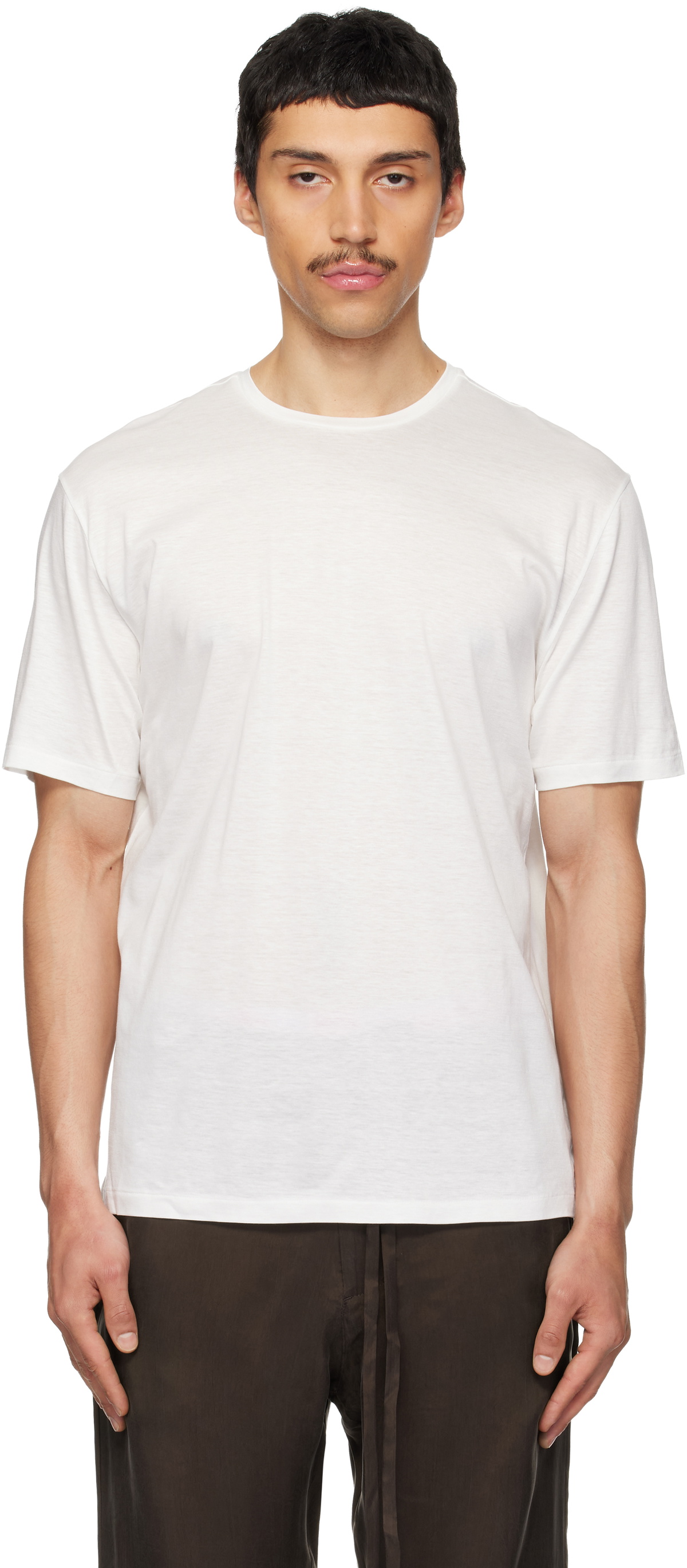 POST ARCHIVE FACTION (PAF) White & Navy 8.0 Right Shirt Post