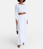 Leset Yoko cotton crop top
