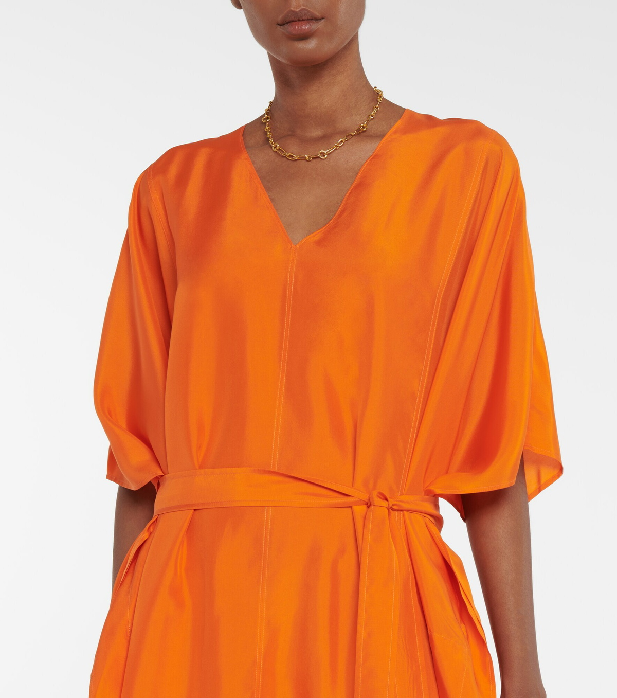 Joseph - Darya silk habotai midi dress Joseph