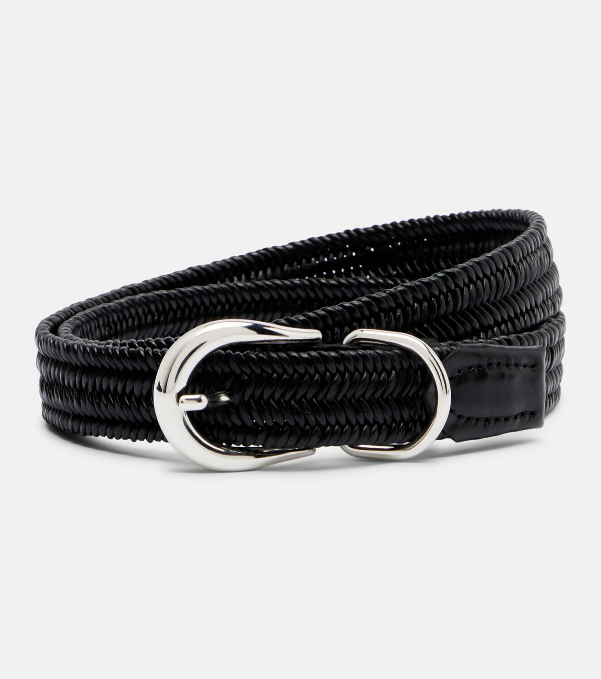 Déhanche Loom braided leather belt
