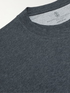 BRUNELLO CUCINELLI - Cotton-Jersey T-Shirt - Gray