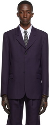 Ernest W. Baker Purple Polyester Blazer