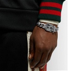 Gucci - Sterling Silver Buckled Chain Bracelet - Silver