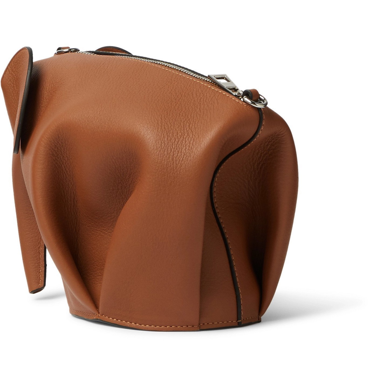 Elephant Leather Messenger Bag