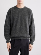 Eleventy - Ribbed Wool-Blend Sweater - Gray