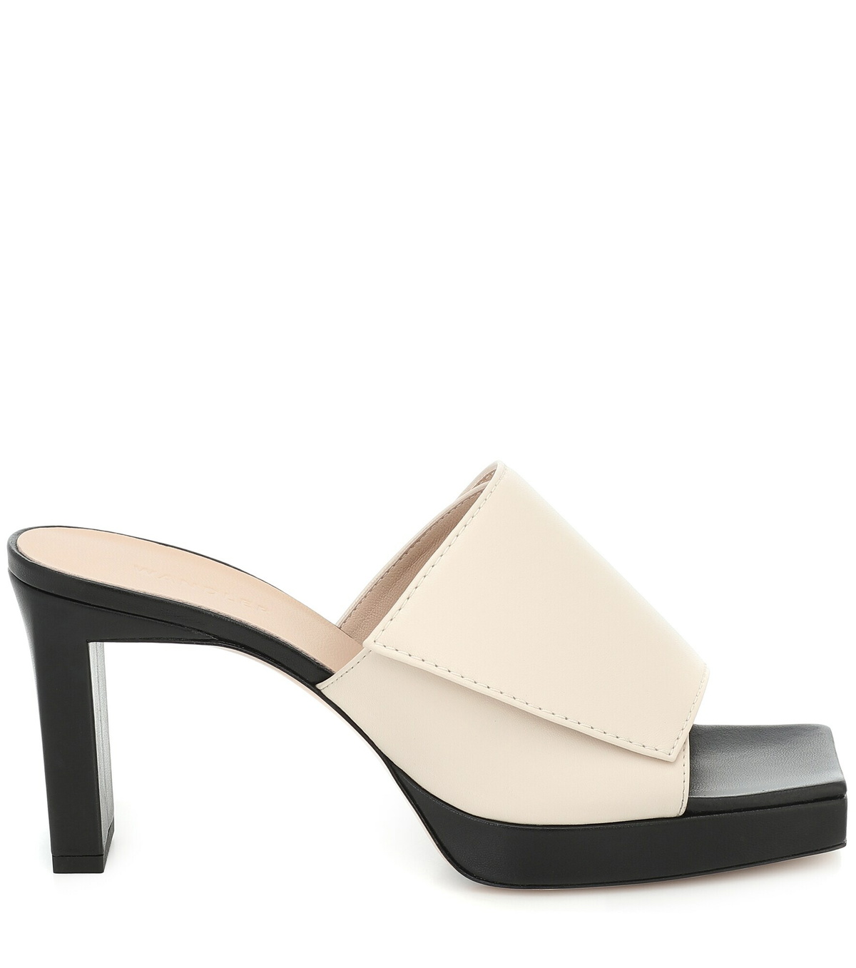 Wandler - Isa leather plateau sandals