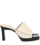 Wandler - Isa leather plateau sandals