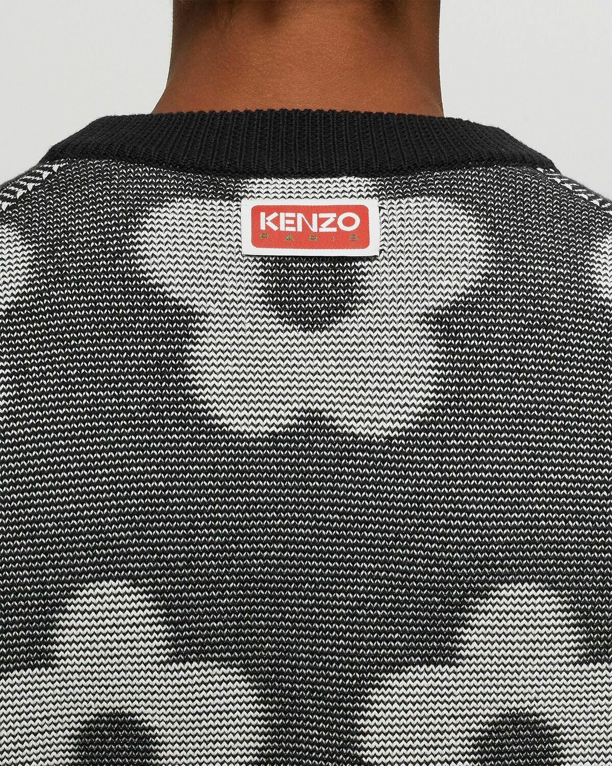 Kenzo Flower Spot Cardigan Black Zippers & Cardigans Kenzo