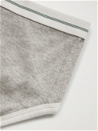 Entireworld - Type A Version 1 Ribbed Organic Cotton Briefs - Gray