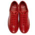 Saint Laurent Red Andy Sneakers