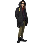 Parajumpers Black Down Masterpiece Right Hand Jacket