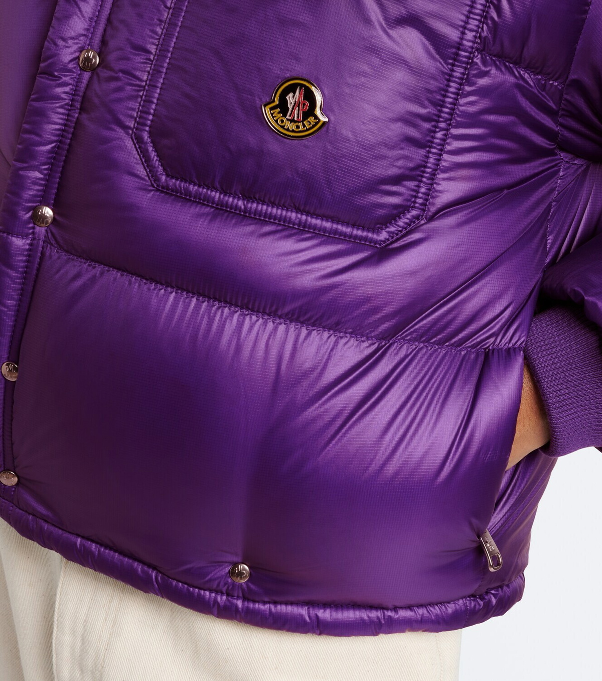 Moncler Karakorum hooded down jacket