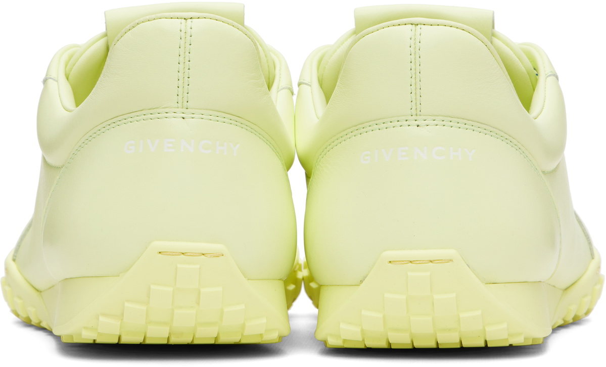 Givenchy Green Glide Leather Sneakers