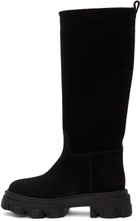 GIABORGHINI Black Perni 07 Suede Boots