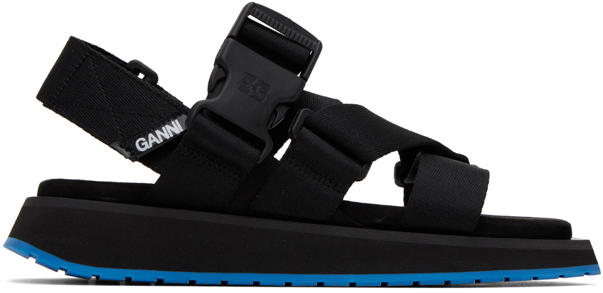 Ganni Women's Studded Sandal Black main image 0