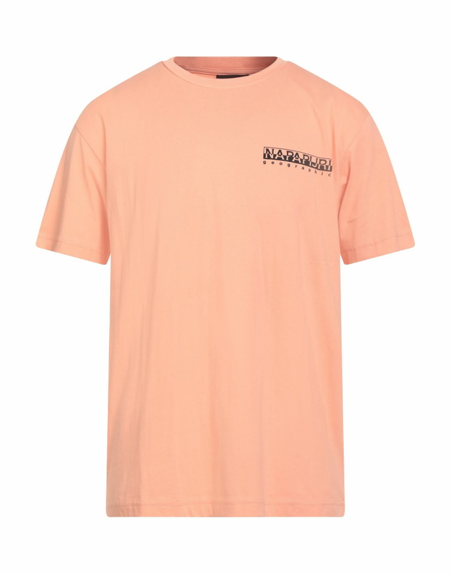 Photo: Napapijri Mens T-shirt in Salmon pink