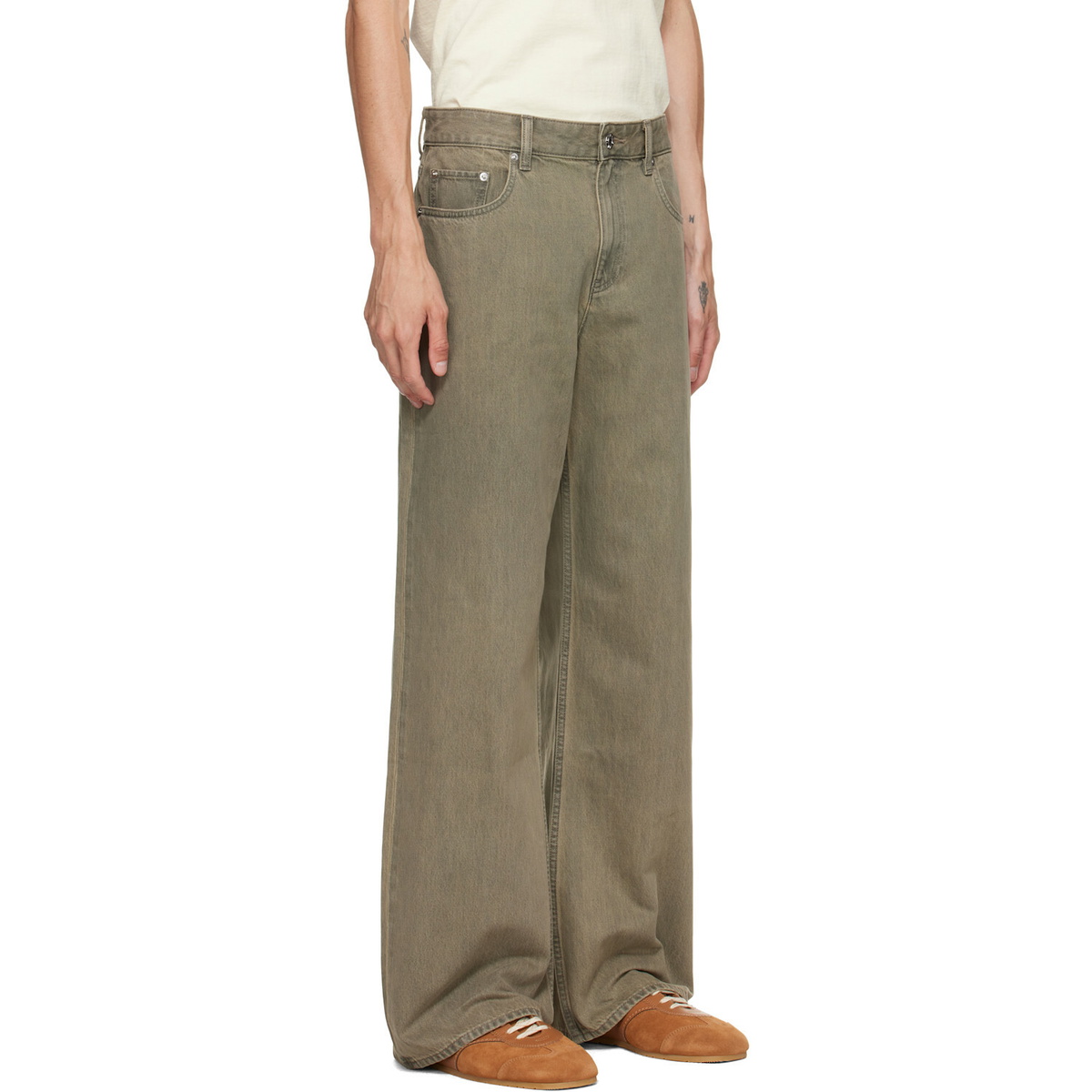 Helmut Lang Green Wardrobe Jeans