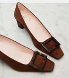 Roger Vivier Belle Vivier suede pumps