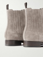 Brunello Cucinelli - Beatles Suede Chelsea Boots - Brown