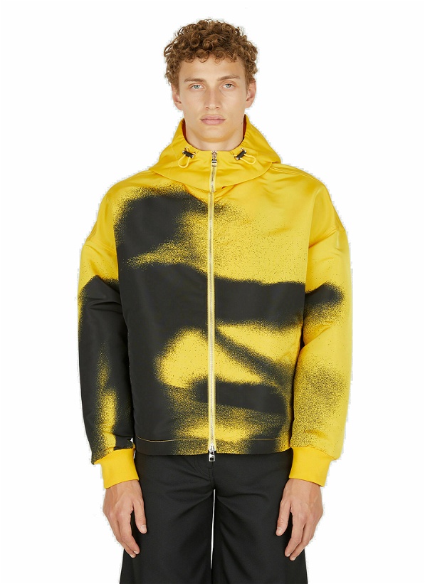 Photo: Printed Windbreaker Jacket in Yellow