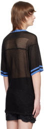 PONDER.ER Blue V-Neck T-Shirt