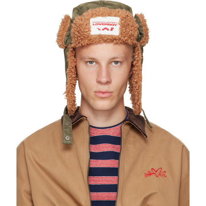 Photo: Charles Jeffrey LOVERBOY Khaki Trapper Hat