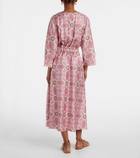 'S Max Mara Fulvia printed silk maxi dress