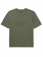 Visvim - Logo-Print Cotton-Jersey T-Shirt - Green