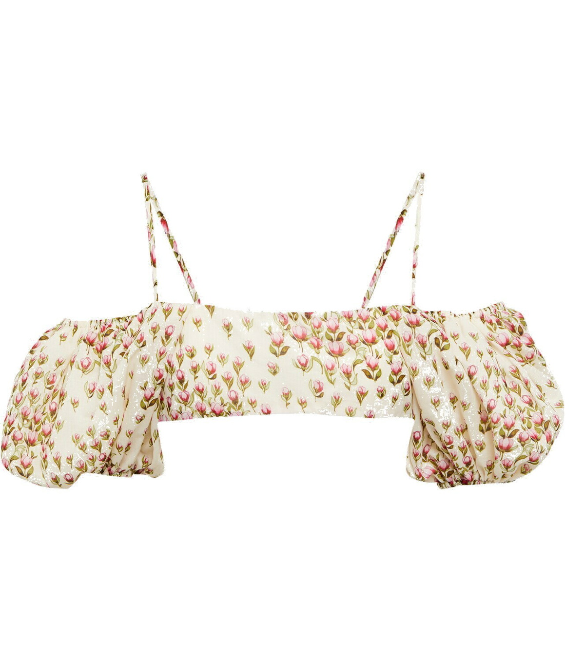 Tシャツ・カットソー Giambattista Valli Cropped macrame bow top Giambattista Valli Cropped macram bow top