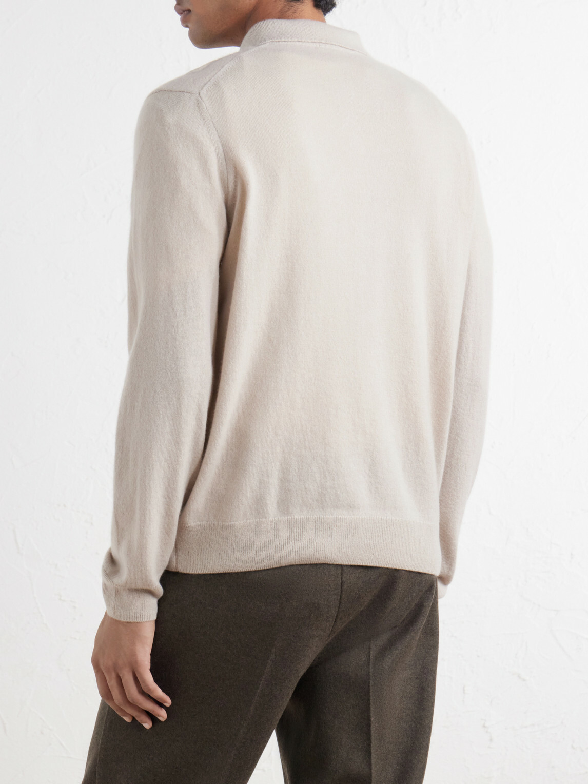 Sunspel - Cashmere Polo-Shirt - Neutrals