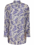 ZIMMERMANN - Devi Printed Relaxed Fit Silk Shirt