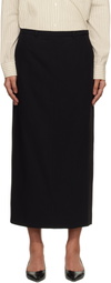 Dunst Black H-Line Maxi Skirt