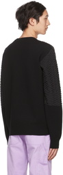 Versace Black La Greca Sweater