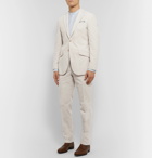 Richard James - Cream Cotton-Corduroy Suit Trousers - Neutrals