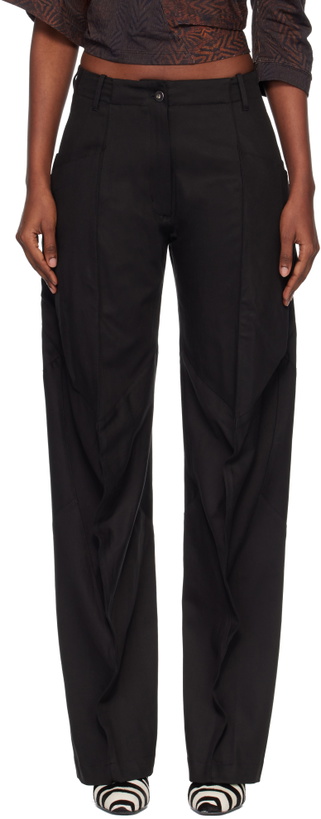 Photo: Kiko Kostadinov Black Centennial Trousers