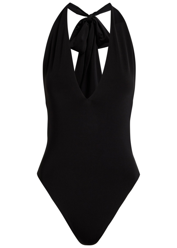 Photo: Alice + Olivia Pippa Stretch-jersey Bodysuit Black