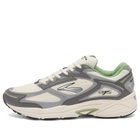 Brooks Men's Adrenaline GTS 4 Sneaker in White/Black/Green