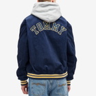 Tommy Jeans Men's Archive Games Cord Varsity Jacket in Twilight Indigo