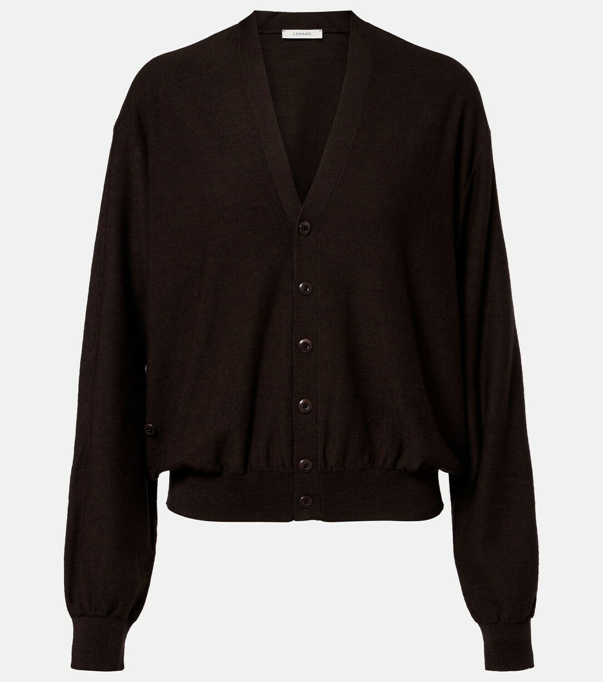 Lemaire Twisted wool-blend cardigan