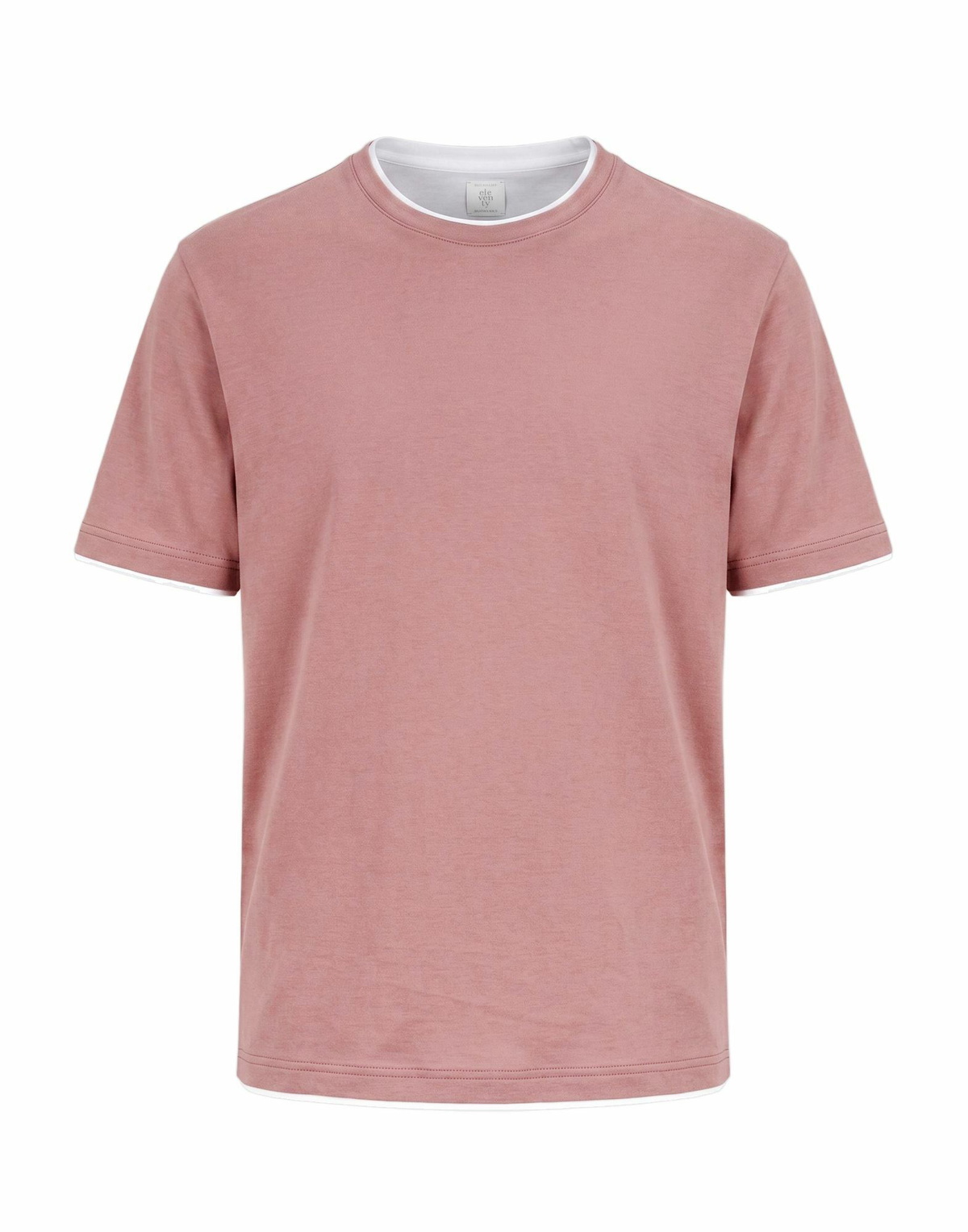 Eleventy Mens T-shirt Antique rose