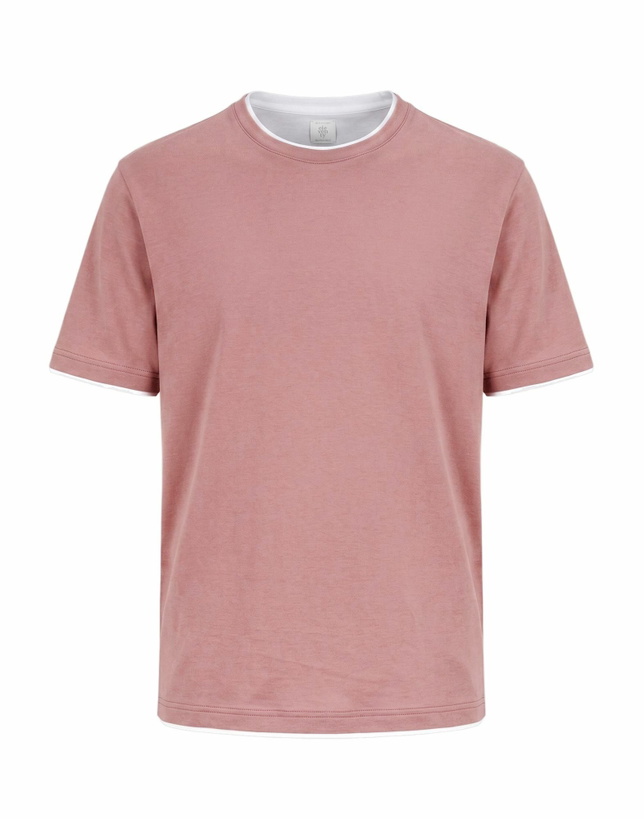 Photo: Eleventy Mens T-shirt Antique rose