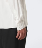 Valentino Embellished cotton poplin shirt