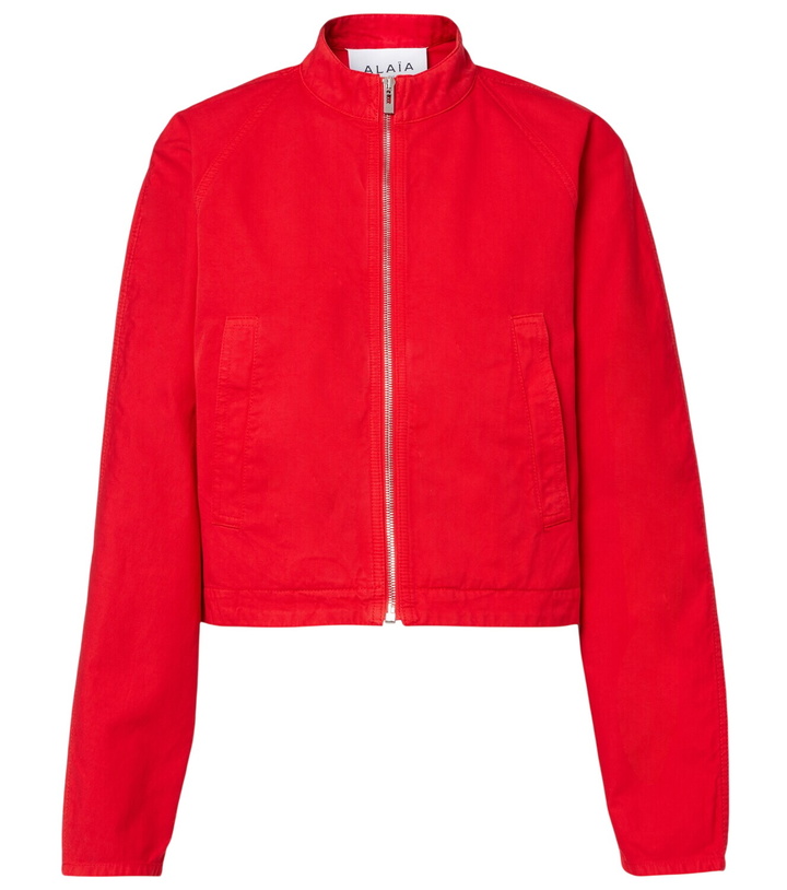 Photo: Alaïa Round denim jacket